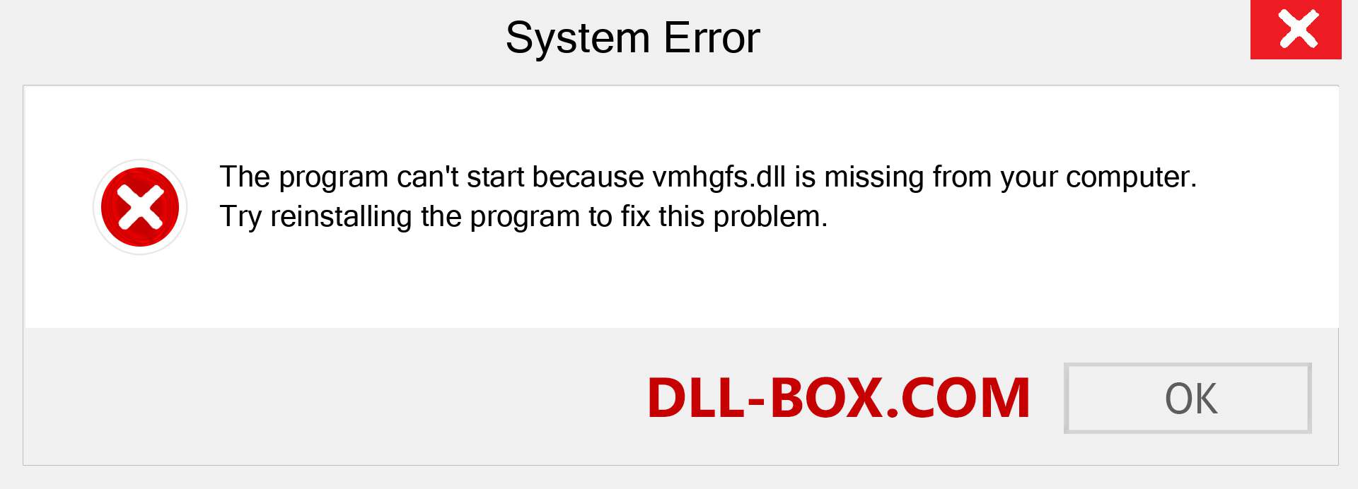  vmhgfs.dll file is missing?. Download for Windows 7, 8, 10 - Fix  vmhgfs dll Missing Error on Windows, photos, images